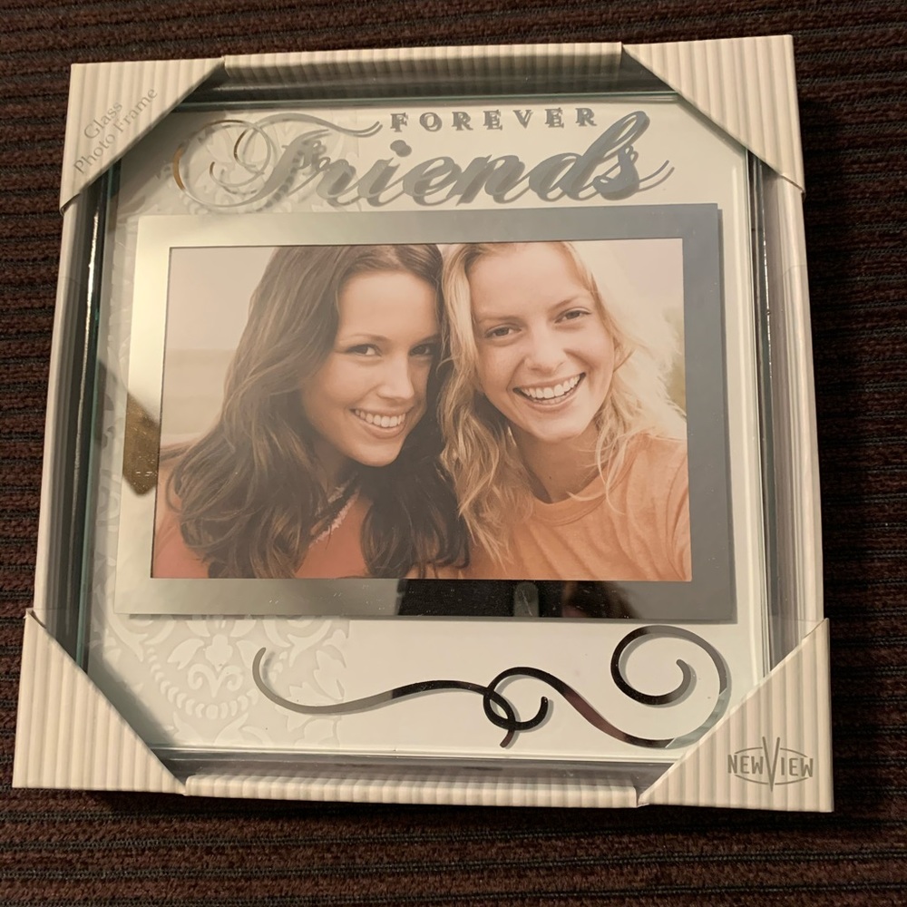 New in the box picture frame. Forever friends.